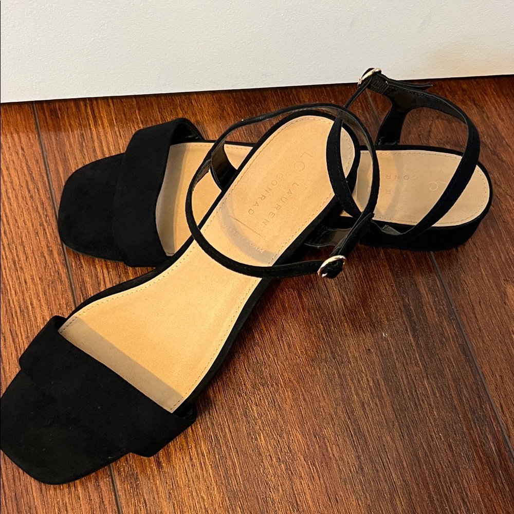 LC Lauren Conrad Block Heel Sandals
